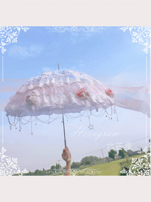 Versailles Lace Lolita Style Umbrella (CM12)